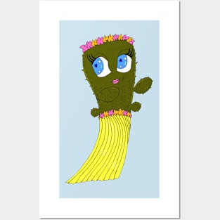 Cactus Hula Dancer Posters and Art